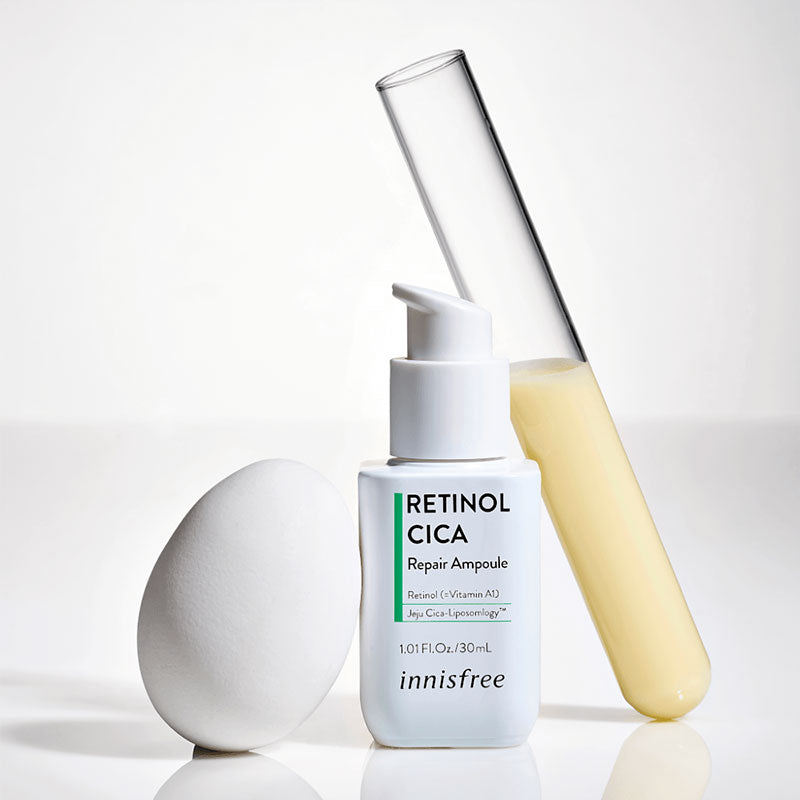 INNISFREE Retinol Cica Peptide Repair Ampoule BONIIK Korean Skincare Australia