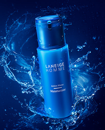 LANEIGE Homme Active Water Moisturiser | Men's Skincare | BONIIK Best Korean Beauty Skincare Makeup in Australia