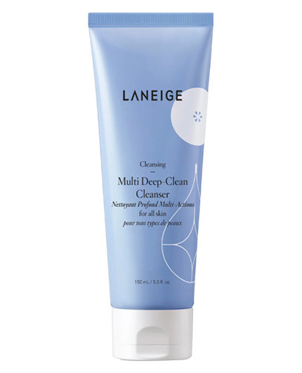 LANEIGE Multi Deep-Clean Cleanser | Facial Wash | BONIIK Best Korean Beauty Skincare Makeup in Australia