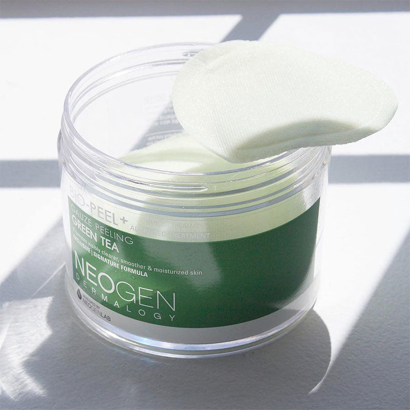 NEOGEN Dermalogy Bio Peel Gauze Peeling Green Tea | Exfoliating Pad | BONIIK Best Korean Skincare