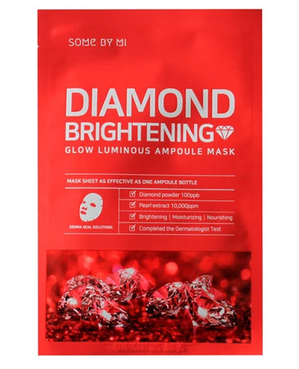 SOME BY MI Diamond Brightening Glow Luminous Ampoule Mask | Sheet Mask| BONIIK Best Korean Beauty Store in Australia