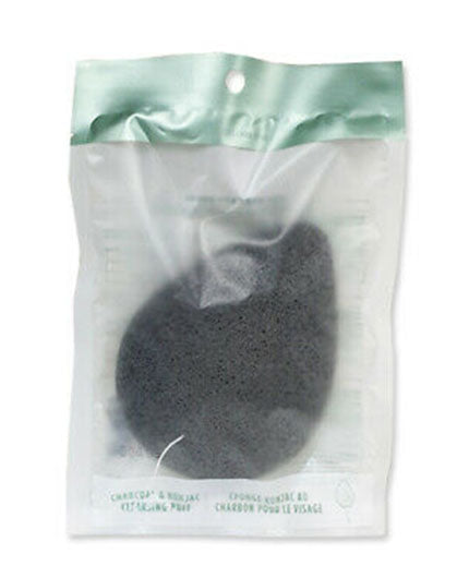THE FACE SHOP Charcoal & Konjac Cleansing Puff | ACCESSORIES | BONIIK