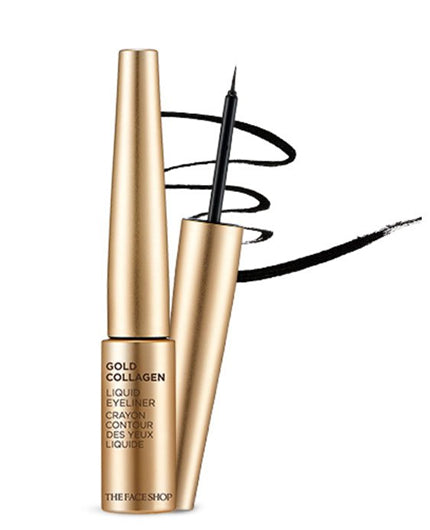 THE FACE SHOP Gold Collagen Liquid Liner | Eye Makeup | BONIIK Best Korean Beauty Skincare Makeup in Australia