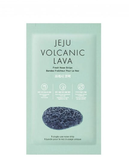 THE FACE SHOP Jeju Volcanic Lava Fresh Nose Strip BONIIK Best Korean Beauty Skincare Makeup in Australia