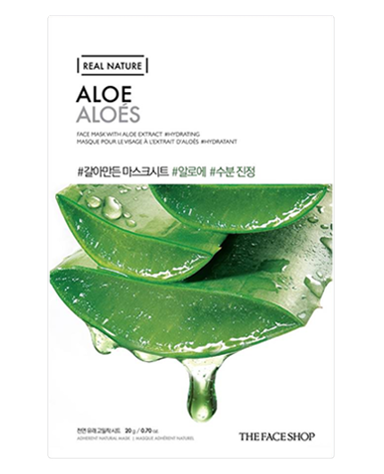 THE FACE SHOP Real Nature Aloe Mask Sheet | MASK | BONIIK
