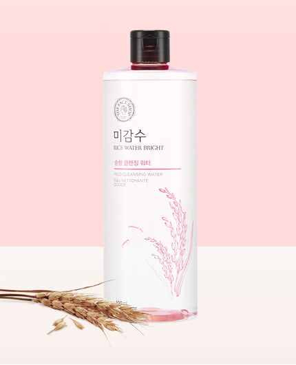 THE FACE SHOP Rice Water Bright Mild Cleansing Water | CLEANSER | BONIIK
