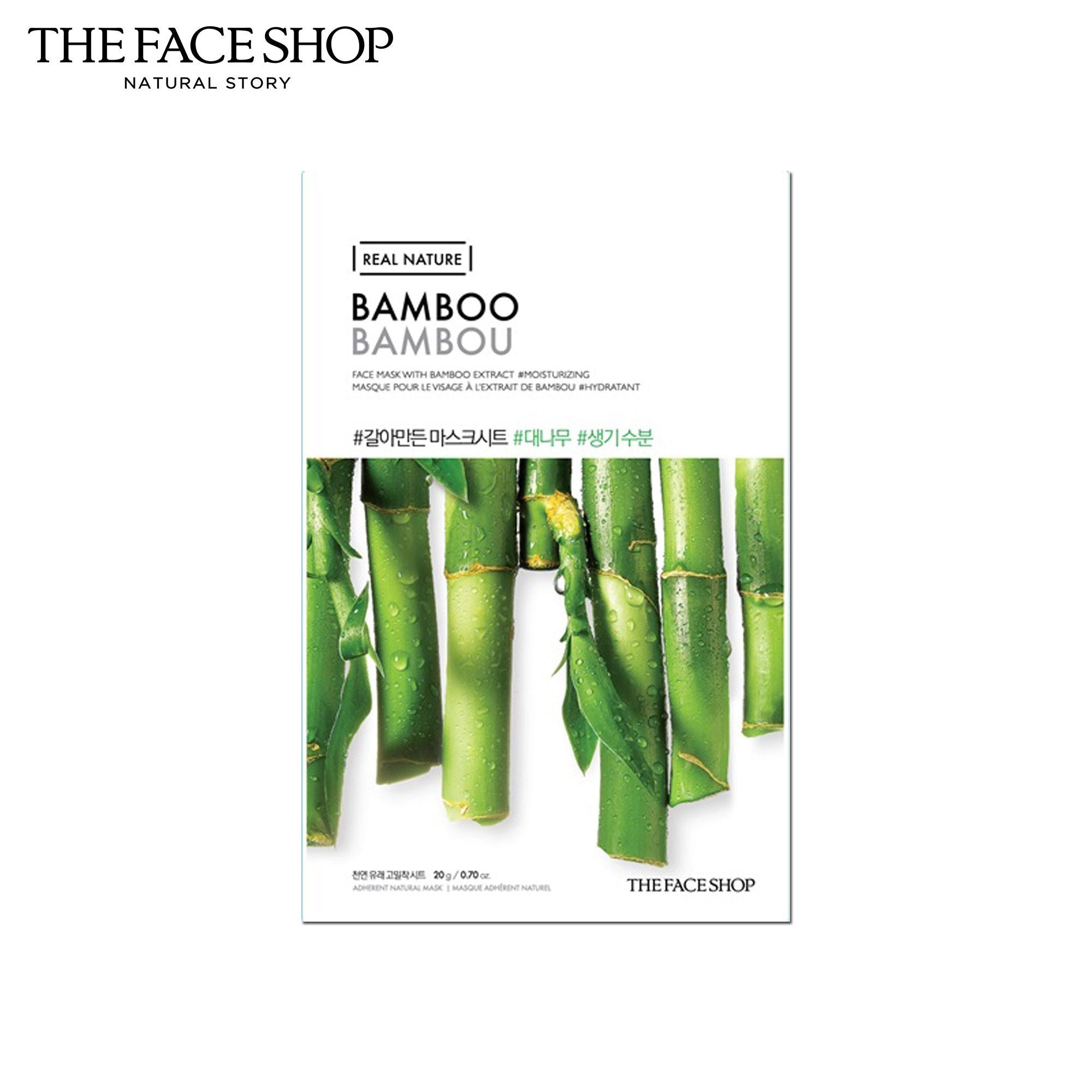 THE FACE SHOP Real Nature Bamboo Mask Sheet | MASK | BONIIK