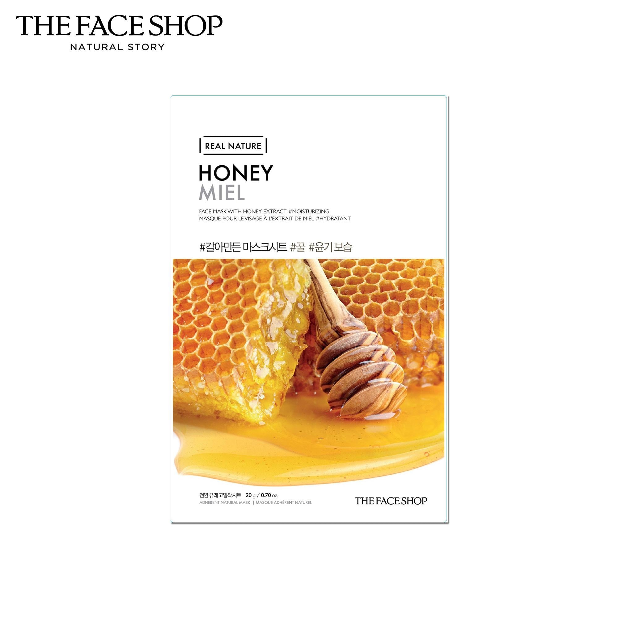 THE FACE SHOP Real Nature Honey Mask Sheet | MASK | BONIIK