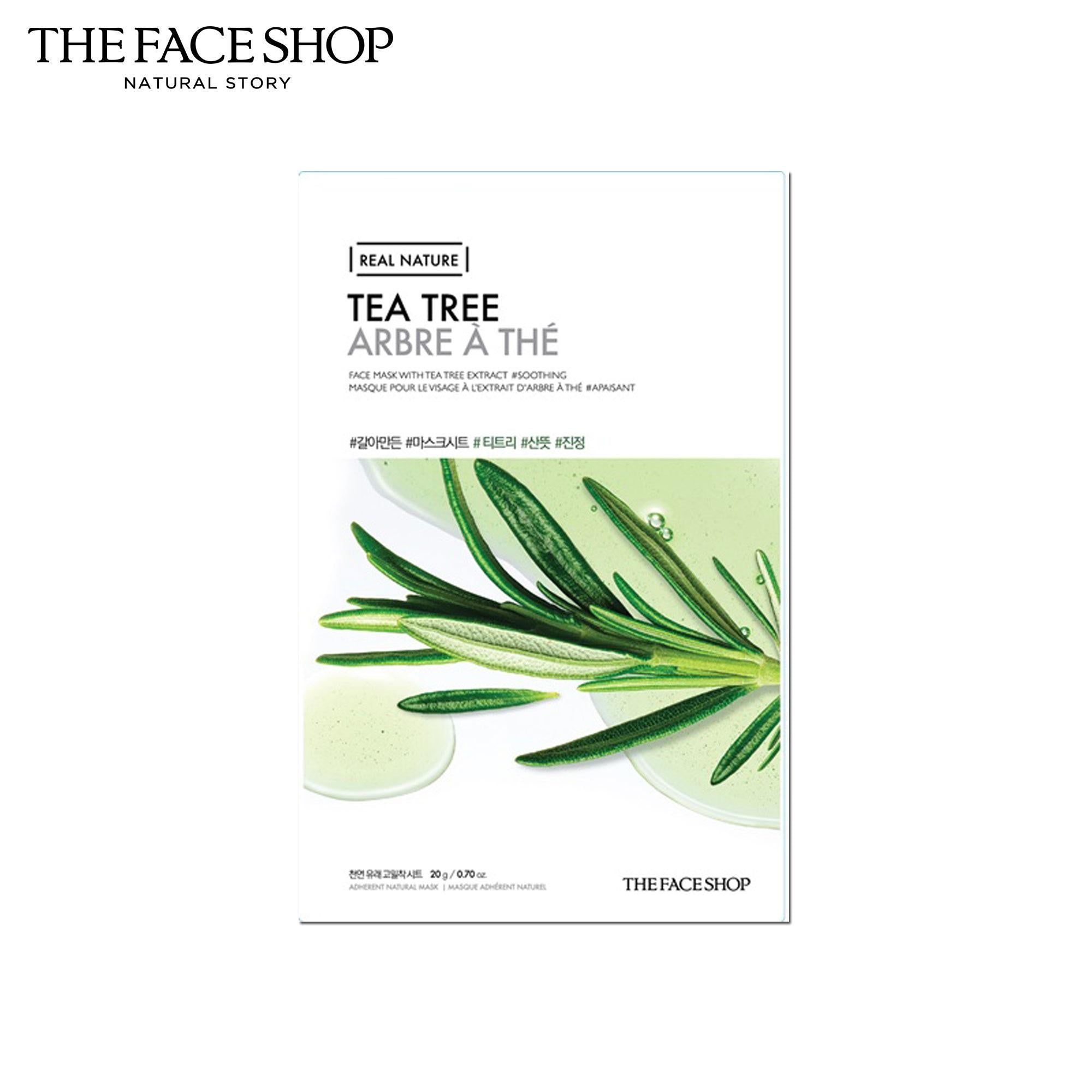 THE FACE SHOP Real Nature Tea Tree Mask Sheet | MASK | BONIIK