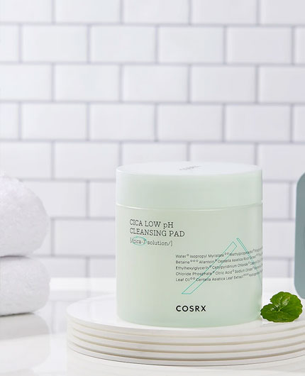 COSRX Pure Fit Cica Low pH Cleansing Pad | Cleanser | BONIIK K Beauty