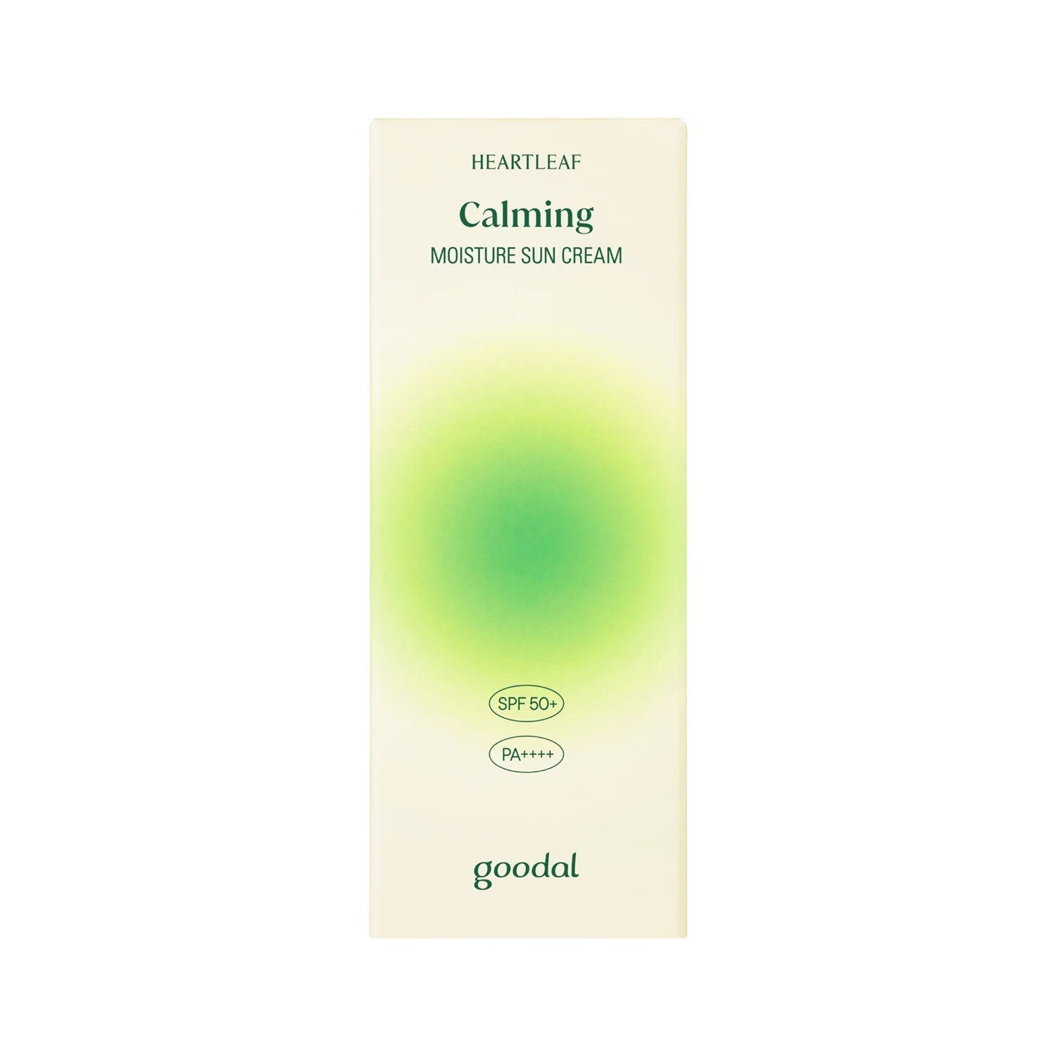 GOODAL Houttuynia Cordata Calming Moisture Sun Cream SPF50+ | BONIIK