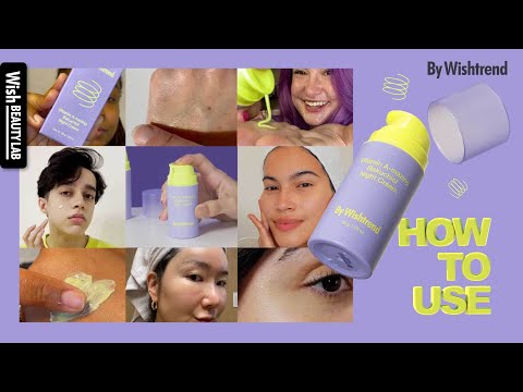 How to Use Bakuchiol I By Wishrend Vitamin A-mazing Bakuchiol Night Cream I BONIIK