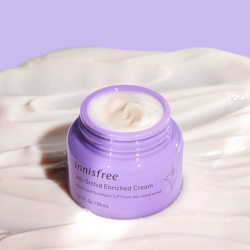 INNISFREE Jeju Orchid Enriched Cream | BONIIK Best Korean Beauty Skincare Makeup Store in Australia