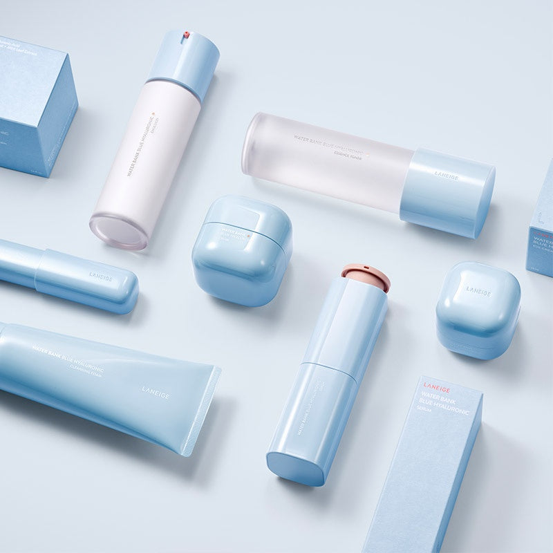 LANEIGE Water Bank Blue Hyaluronic Essence Toner For Normal to Dry Skin | BONIIK Best Korean Beauty Skincare Makeup Store in Australia