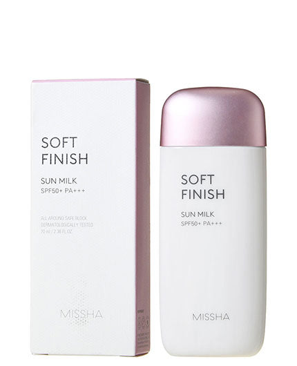 MISSHA All Around Safe Block Soft Finish Sun Milk | Sunscreen | BONIIK Australia