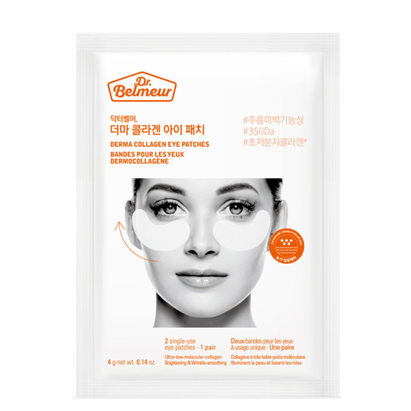 THE FACE SHOP Dr. Belmeur Derma Collagen Eye Patches | BONIIK Best Korean Beauty Skincare Makeup Store in Australia
