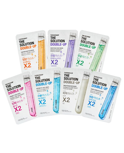 THE FACE SHOP The Solution Double-Up Brightening Face Mask