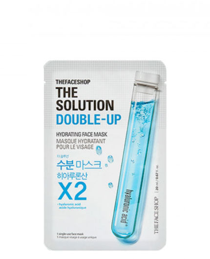 THE FACE SHOP The Solution Double Up Hydrating Face Mask | Face Mask | BONIIK
